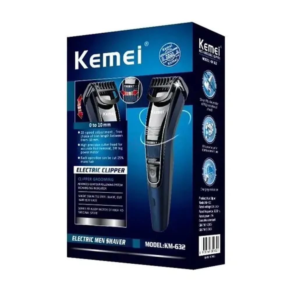 Kemei KM-632 Electric Hair Trimmer for Men  