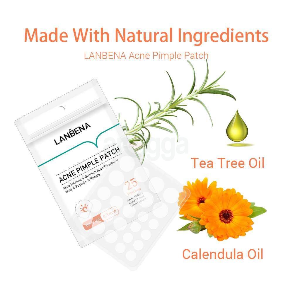 Lanbena Acne Pimple Patch Daily Use - 25 Patches  