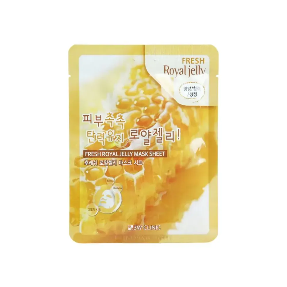 3W Clinic Fresh Royal Jelly Sheet Mask  