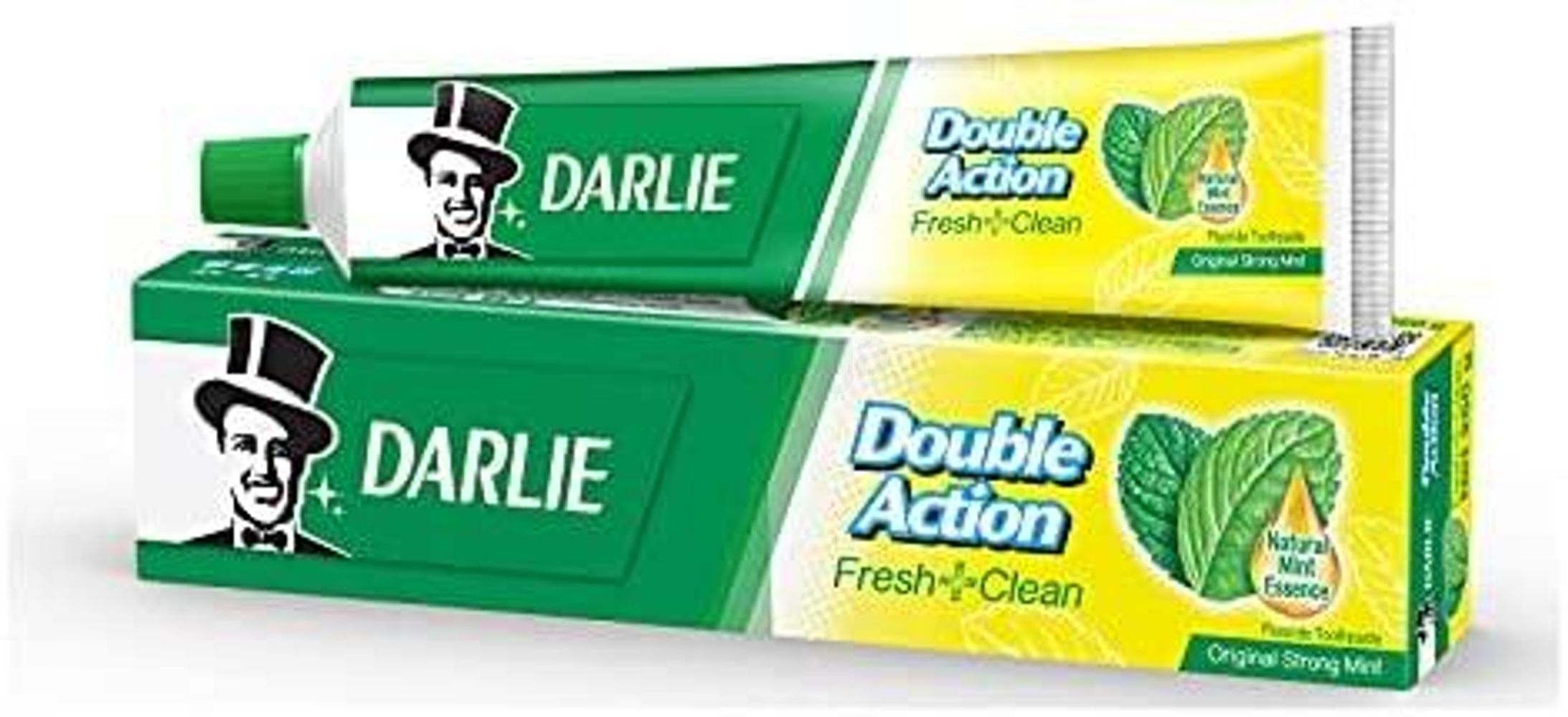 Darlie Double Action Fresh & Clean Toothpaste with Natural Mint Essence (Made in Thailand)  