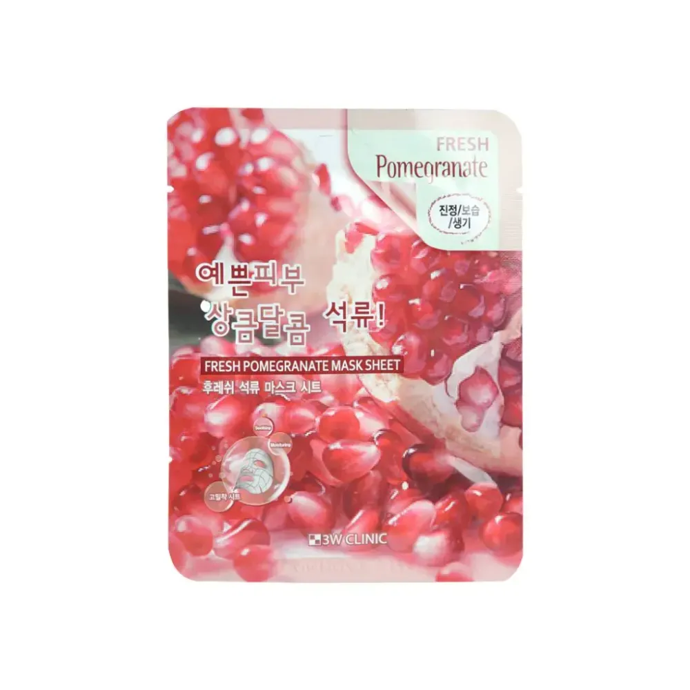 3W Clinic Fresh Pomegranate Sheet Mask  