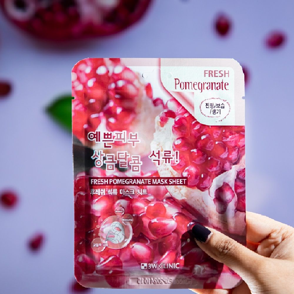 3W Clinic Fresh Pomegranate Sheet Mask  
