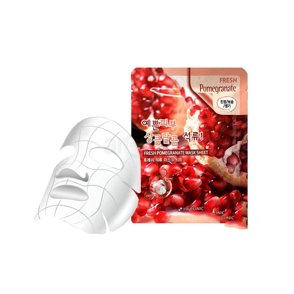 3W Clinic Fresh Pomegranate Sheet Mask  