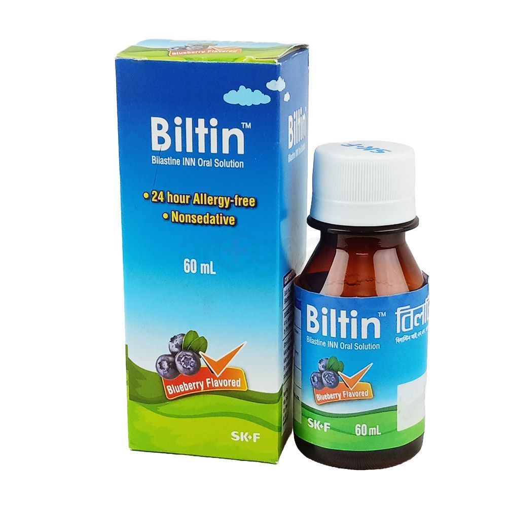 Biltin 60ml 12.5mg/5ml syrup