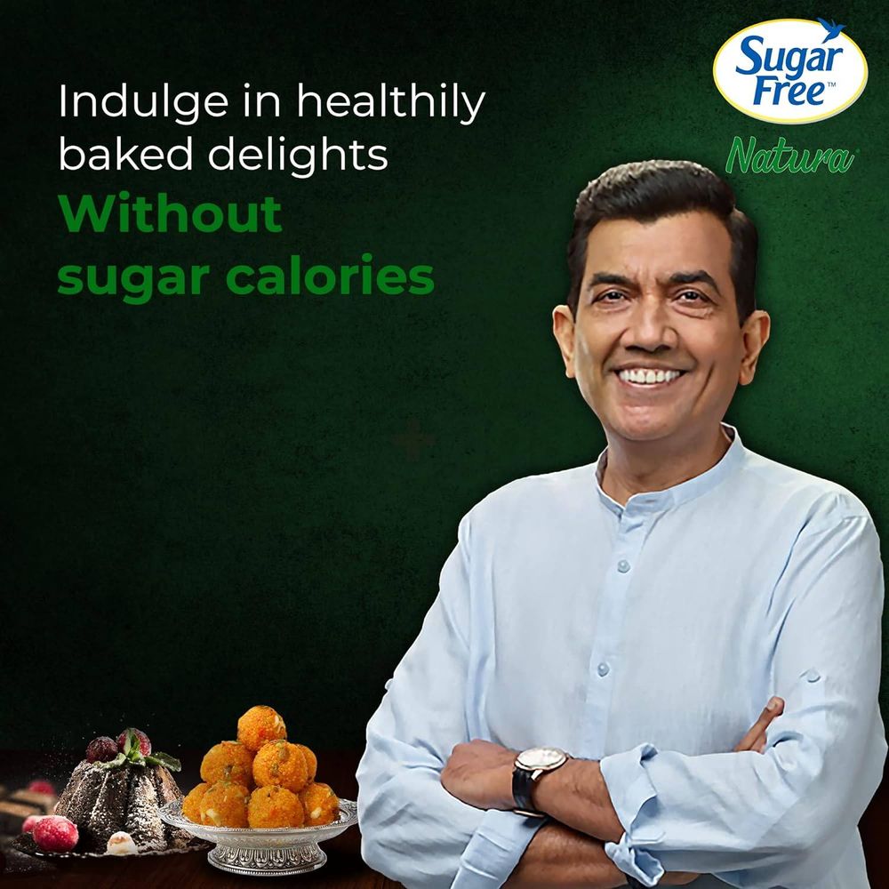 Sugar Free Natura, 25 Sachet |100% Safe| Scientifically Proven & Tested | Sweet like Sugar but with Zero Calories|  