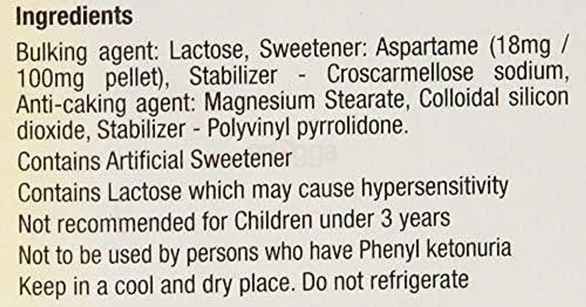 Sugar Free Gold is Equal to Zero Calories Sweetener Low Calorie Sugar Substitute 500 Pellets  