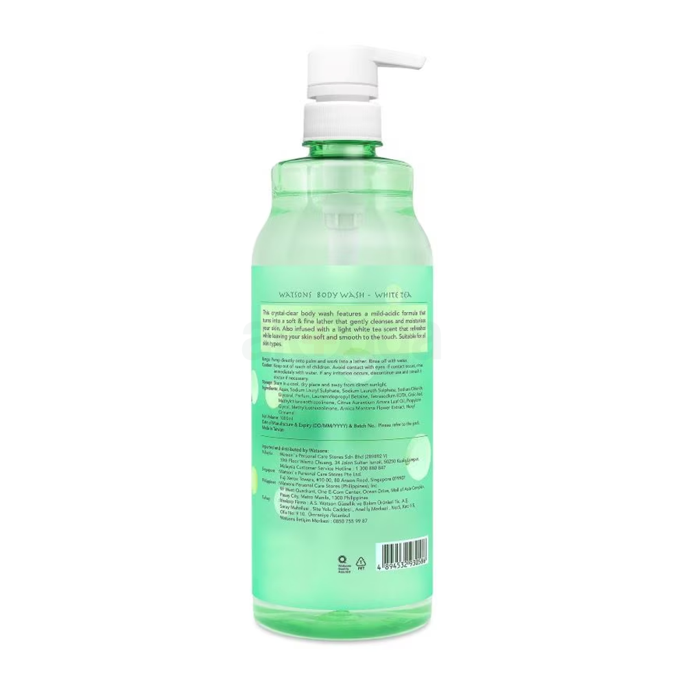 Watson Love My Skin Refreshing Body Wash White Tea  