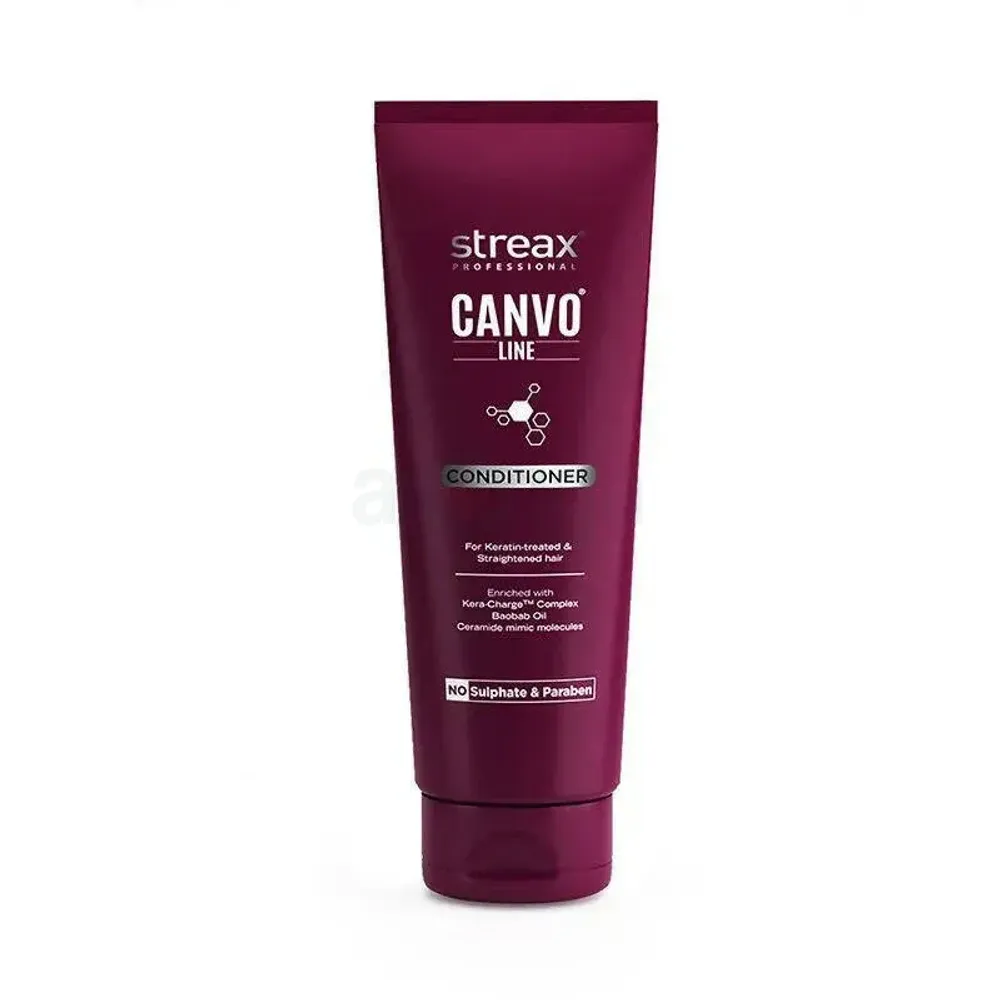 Streax Professional Canvo Line Conditioner for Keratin Treated & Straightened Hair  