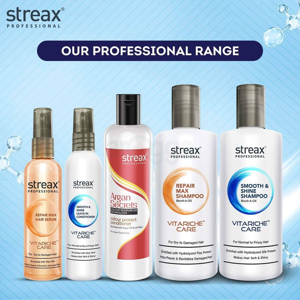 Streax Professional Vitariche Care Smooth and Shine Hair Masque for Dry & Fizzy Hair 200 mg  