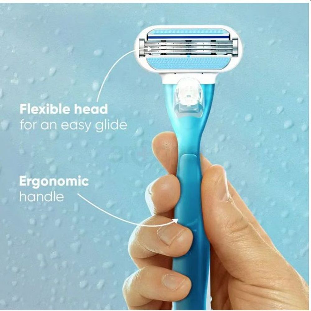 Gillette Venus Smooth Sensitive Aloe Extracts Razor for Women  