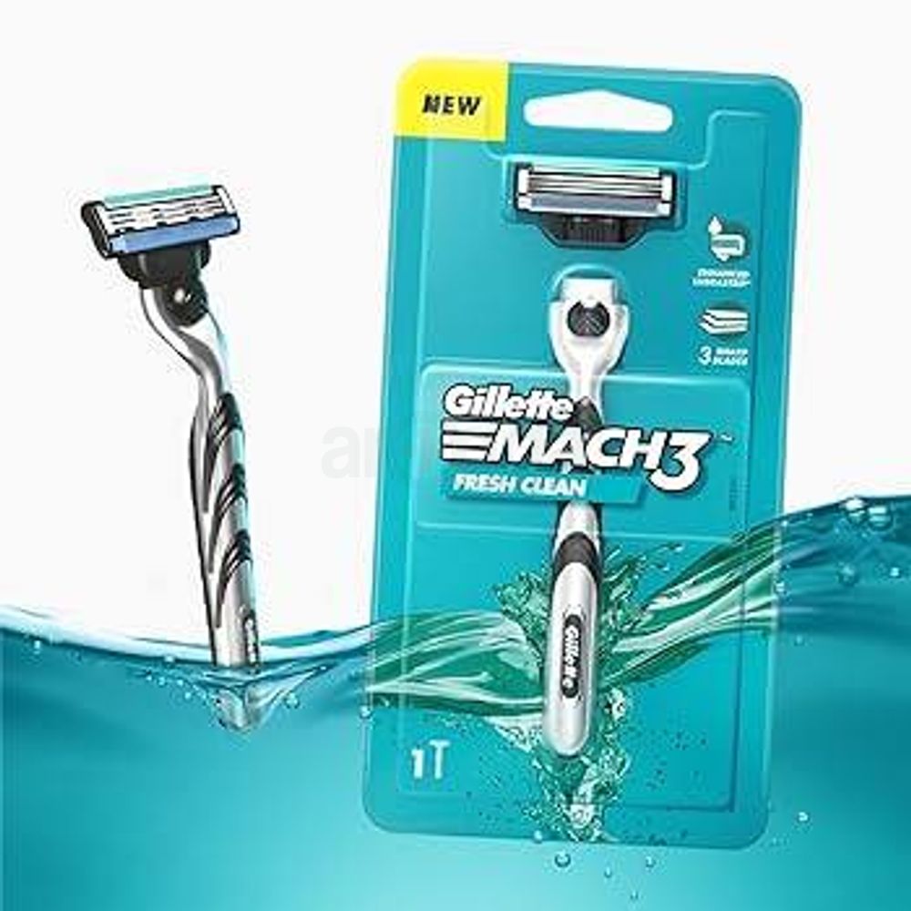 Gillette Mach3 Fresh Clean Razor for Men  