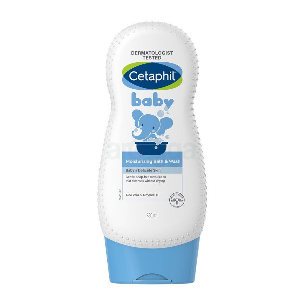 Cetaphil Baby Moisturising Bath & Wash for Baby's Delicate Skin 230ml  