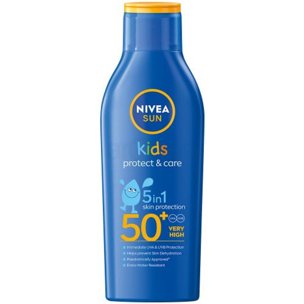 Nivea Sun Kids Protect & Care 5 In 1 Skin Protection SPF 50+ 200ml  