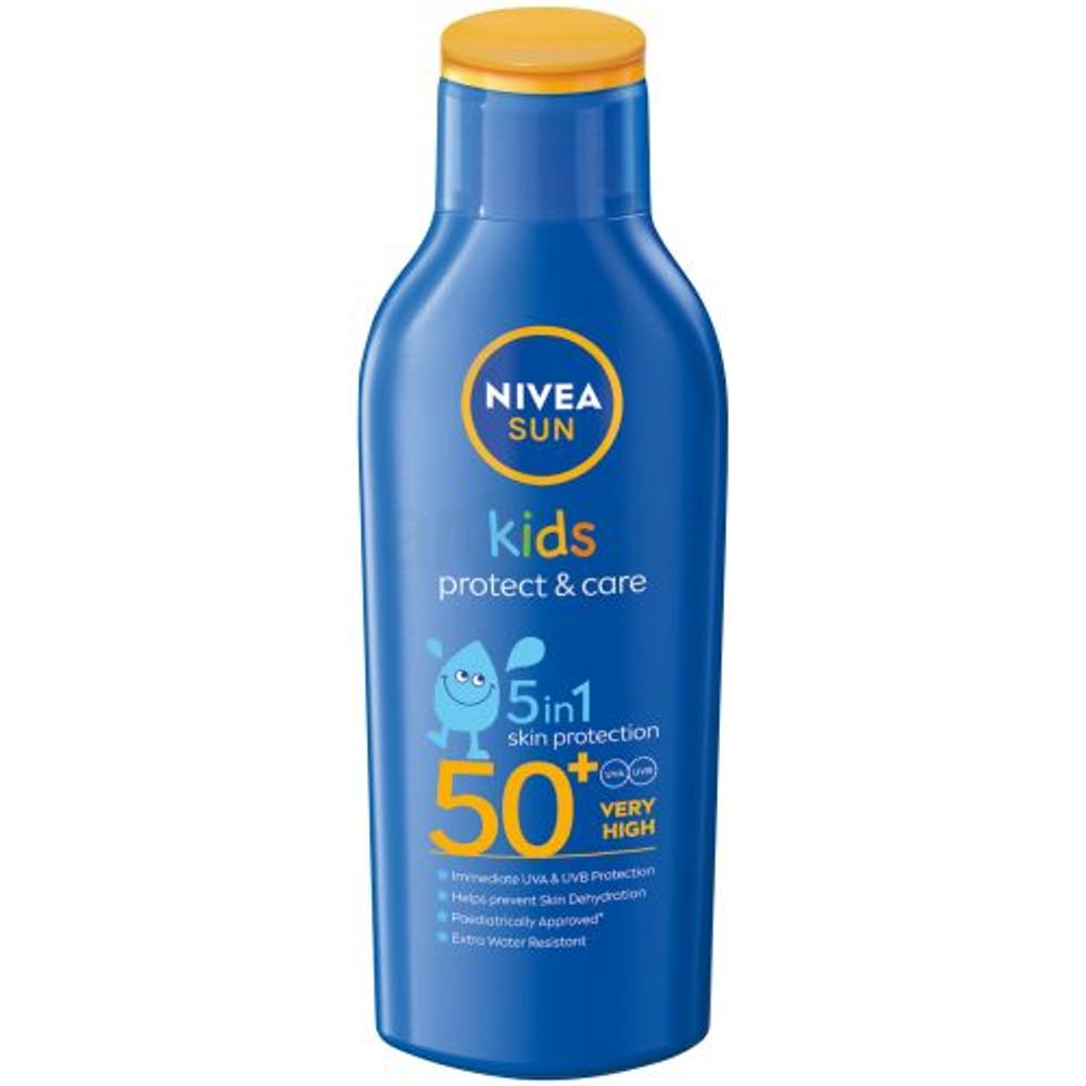Nivea Sun Kids Protect & Care 5 In 1 Skin Protection SPF 50+ 200ml  