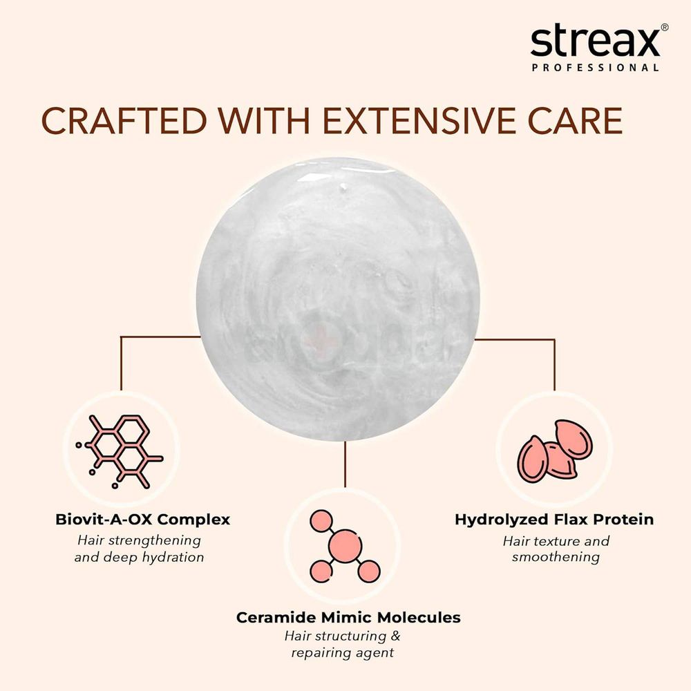 Streax Professional Vitariche Care Repair Max Shampoo 300ml  