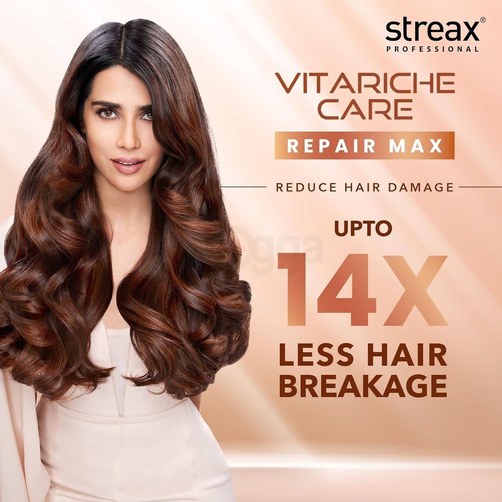 Streax Professional Vitariche Care Repair Max Shampoo 300ml  