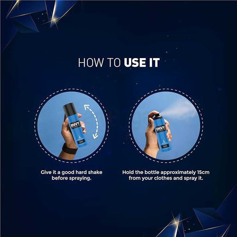 Envy Perfume Deodorant Spray Nitro for Men  