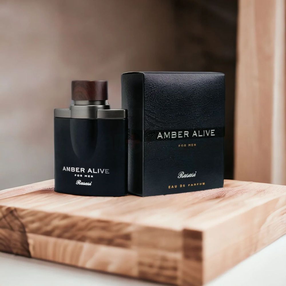 Rasasi Amber Alive Eau De Parfum for Men  