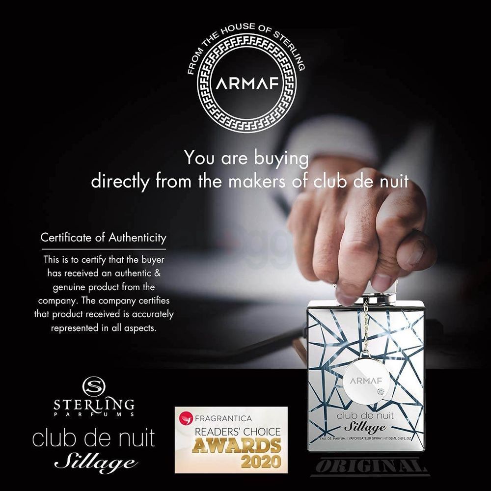Armaf Club De Nuit Sillage Eau De Parfum for Men  