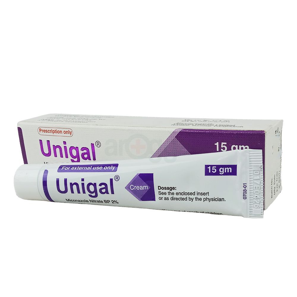 Unigal Cream 15gm 2% cream