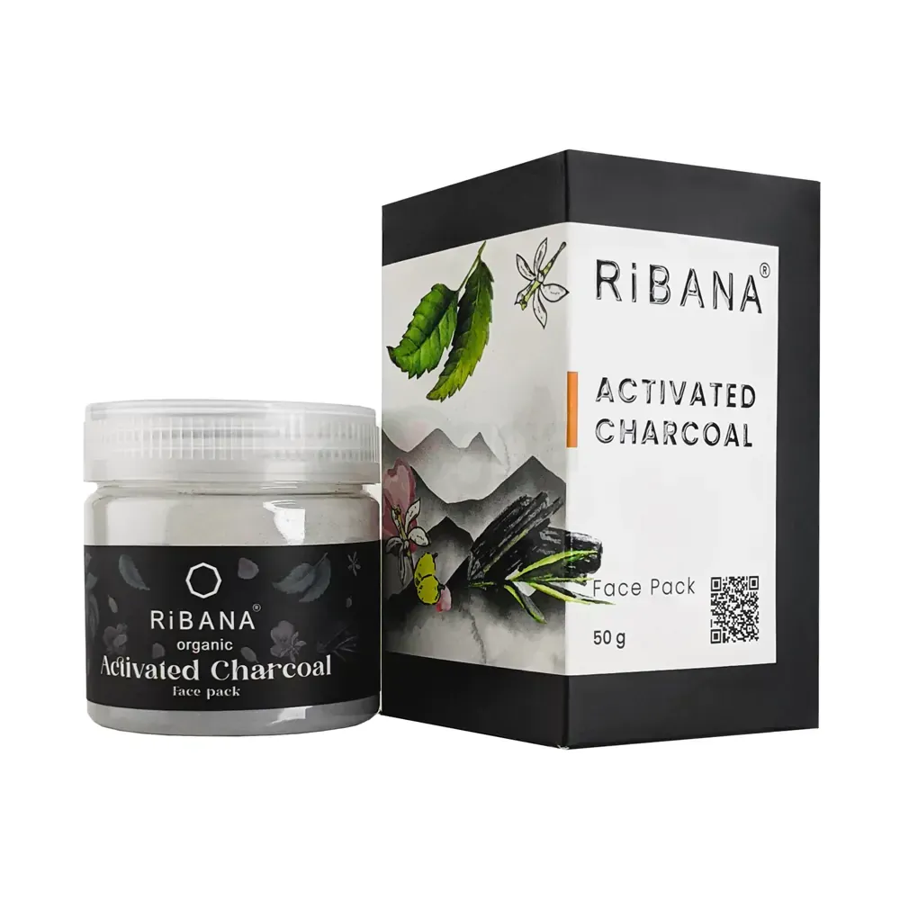 RIBANA Activated Charcoal Face Pack  