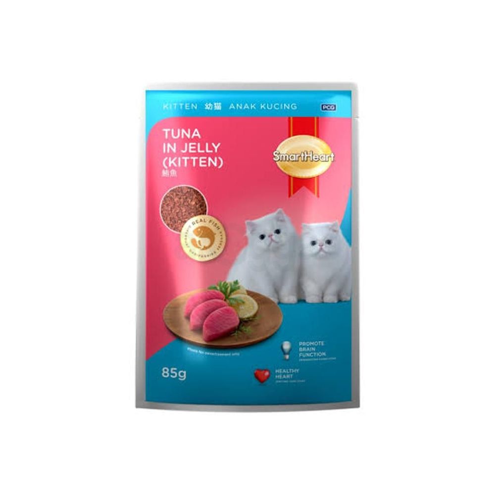 SmartHeart Kitten Pouch – Tuna in Jelly 85gm  