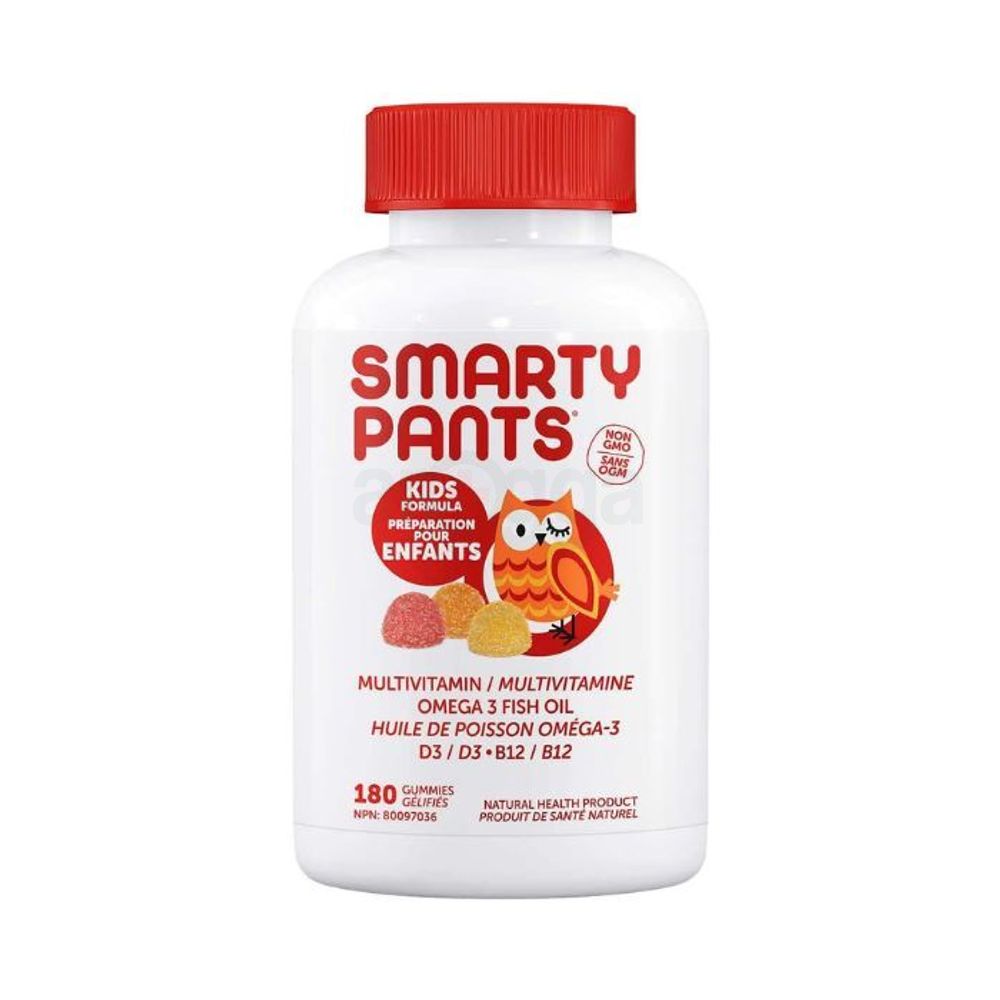 Smarty Pants Kids Formula Multivitamin Omega 3 Fish Oil Vitamin D3  