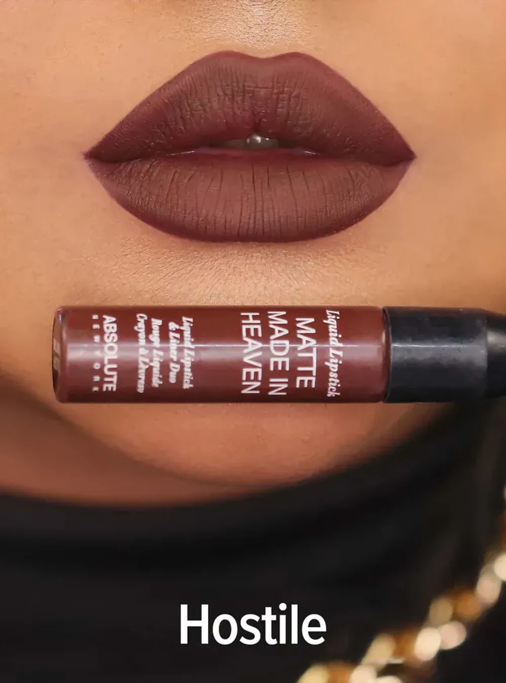 Absolute New York Matte Made In Heaven Liquid Lipstick & Liner Duo - MLIH05 - Hostile  