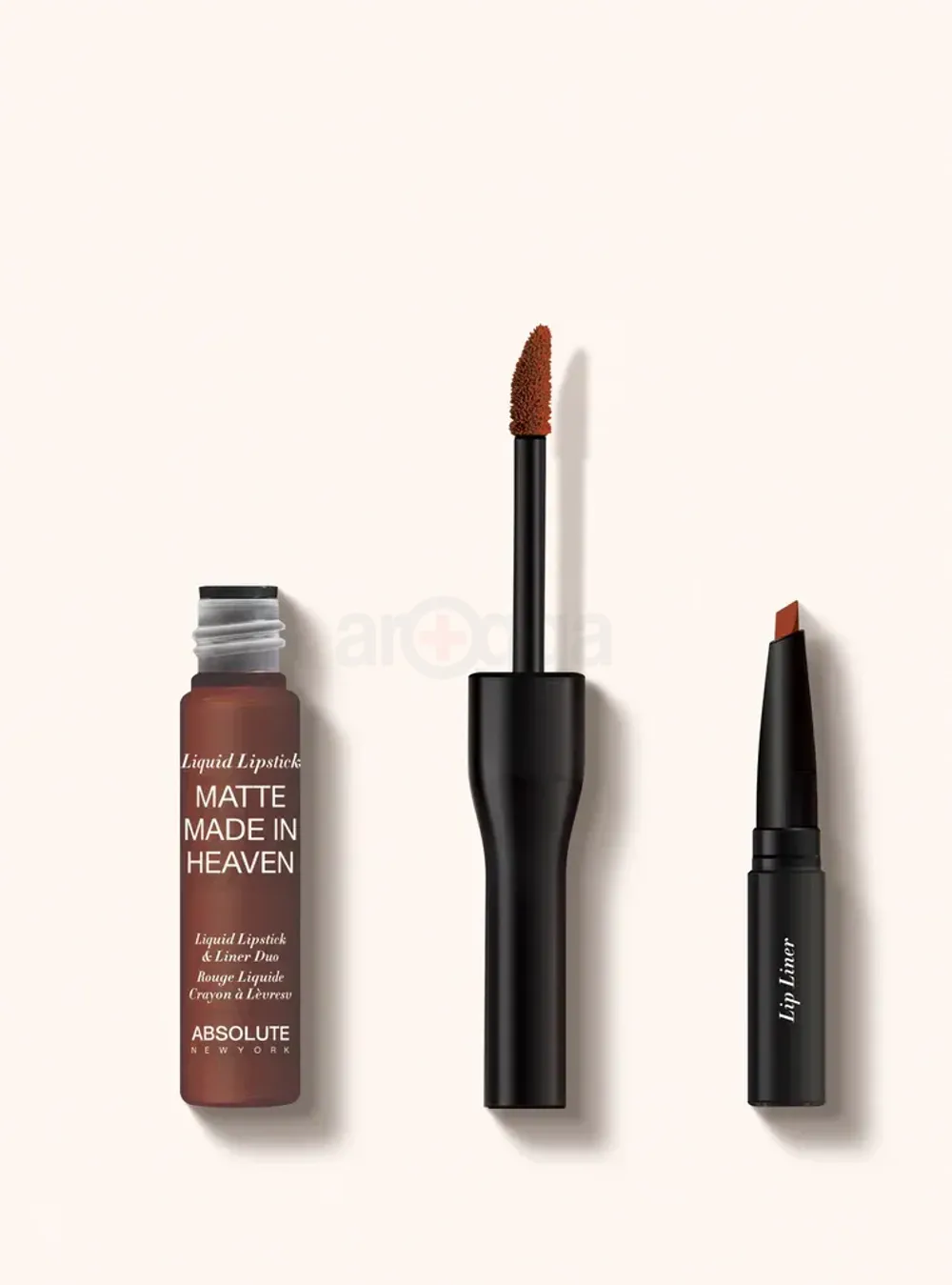 Absolute New York Matte Made In Heaven Liquid Lipstick & Liner Duo - MLIH05 - Hostile  