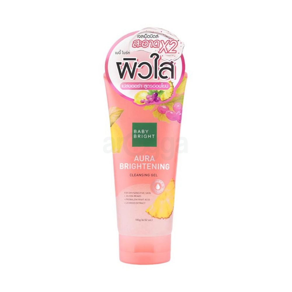 Baby Bright Aura Brightening Cleansing Gel for Dry/Sensitive Skin  