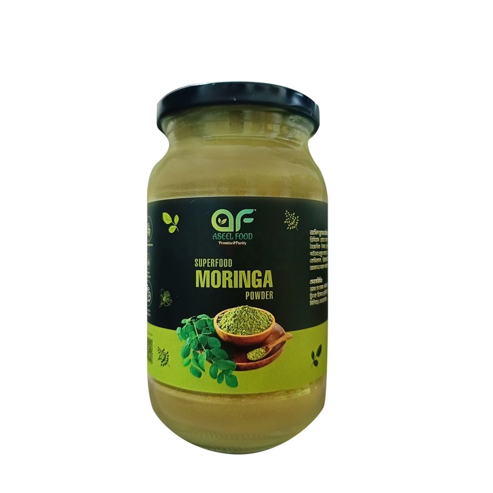 Aseel Food Moringa Powder (সজনে পাতা গুড়া)  