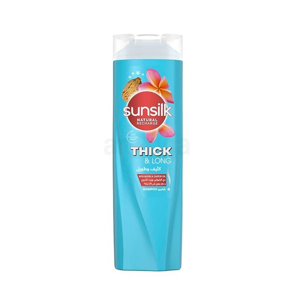 Sunsilk Natural Recharge Thick & Long Shampoo  