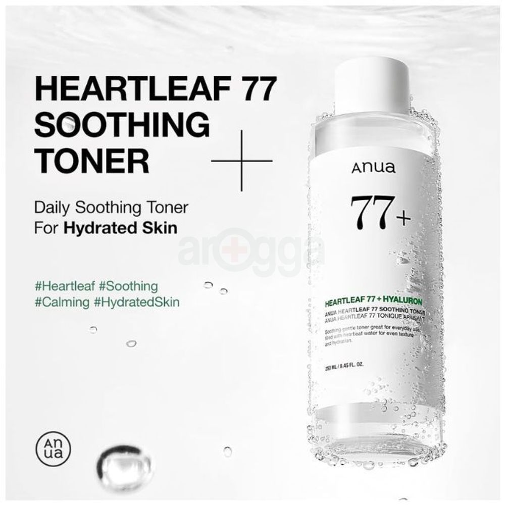 Anua Heartleaf 77+ Hyaluron Soothing Toner 250ml  