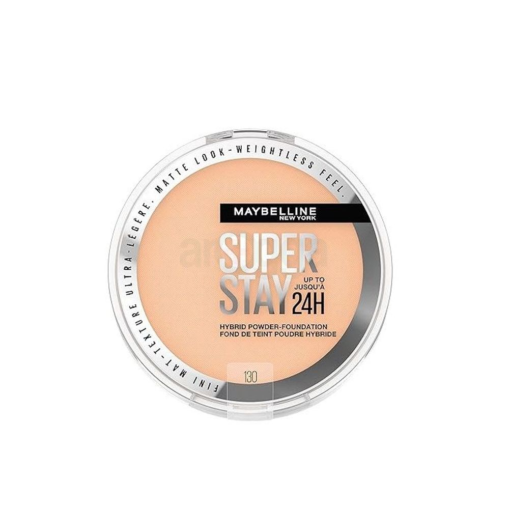 Maybelline New York Super Stay 24h Hybrid Powder Foundation - 130  