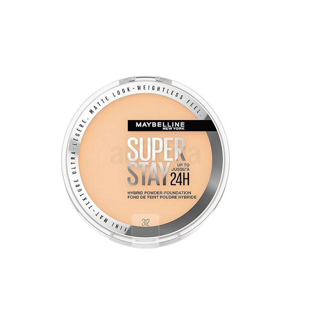 Maybelline New York Super Stay 24h Hybrid Powder Foundation - 312  