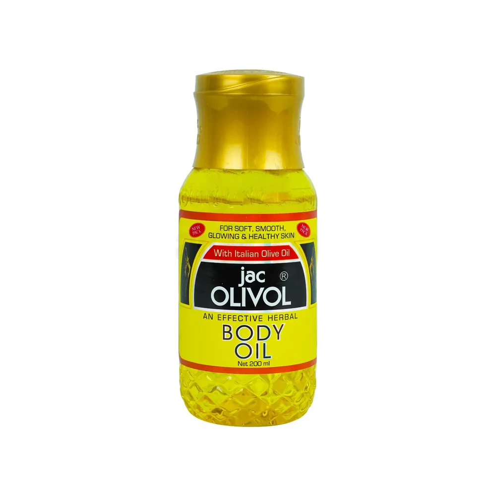 Jac Olivol Effective Herbal Body Oil With Italian Olive 200ml   