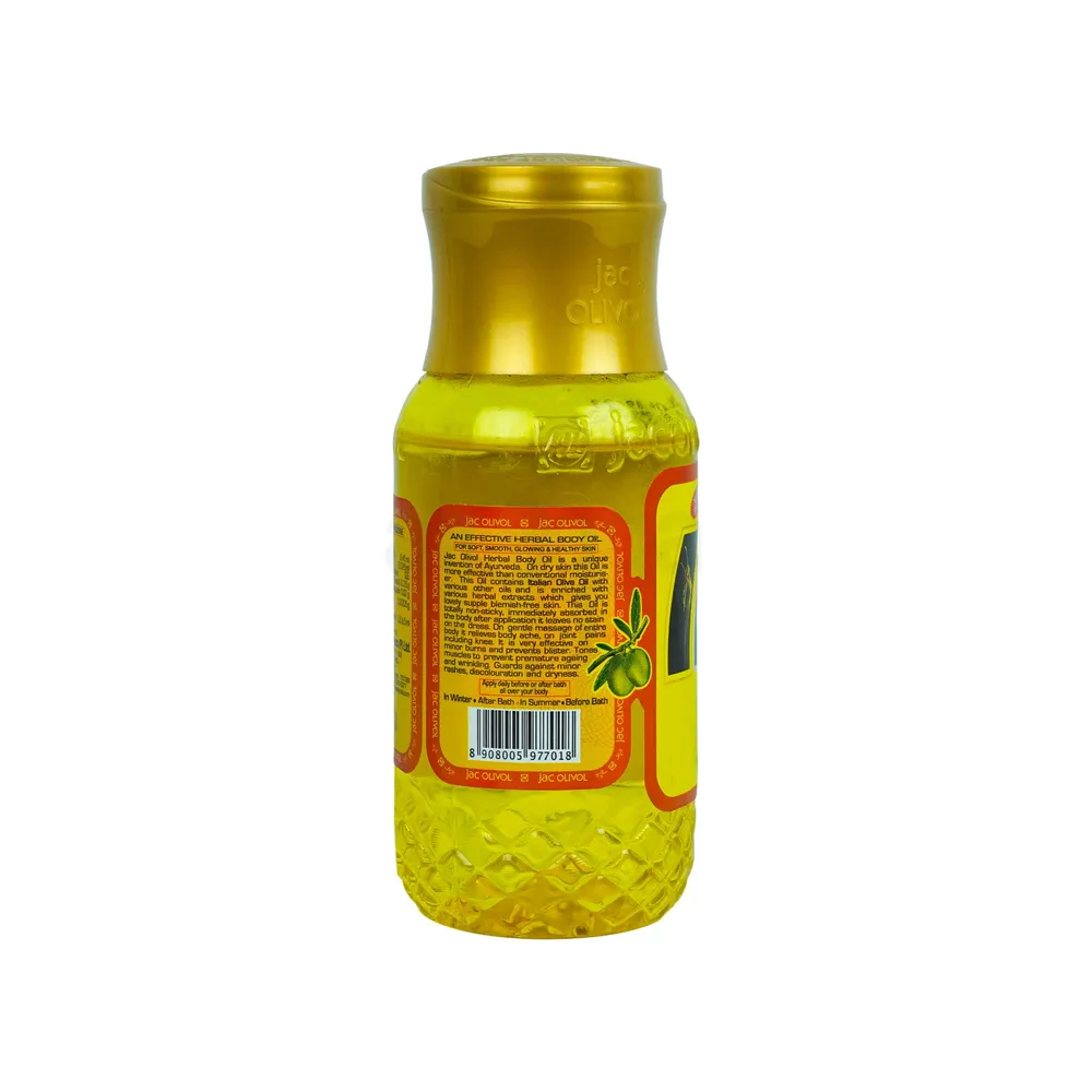 Jac Olivol Effective Herbal Body Oil With Italian Olive 200ml   