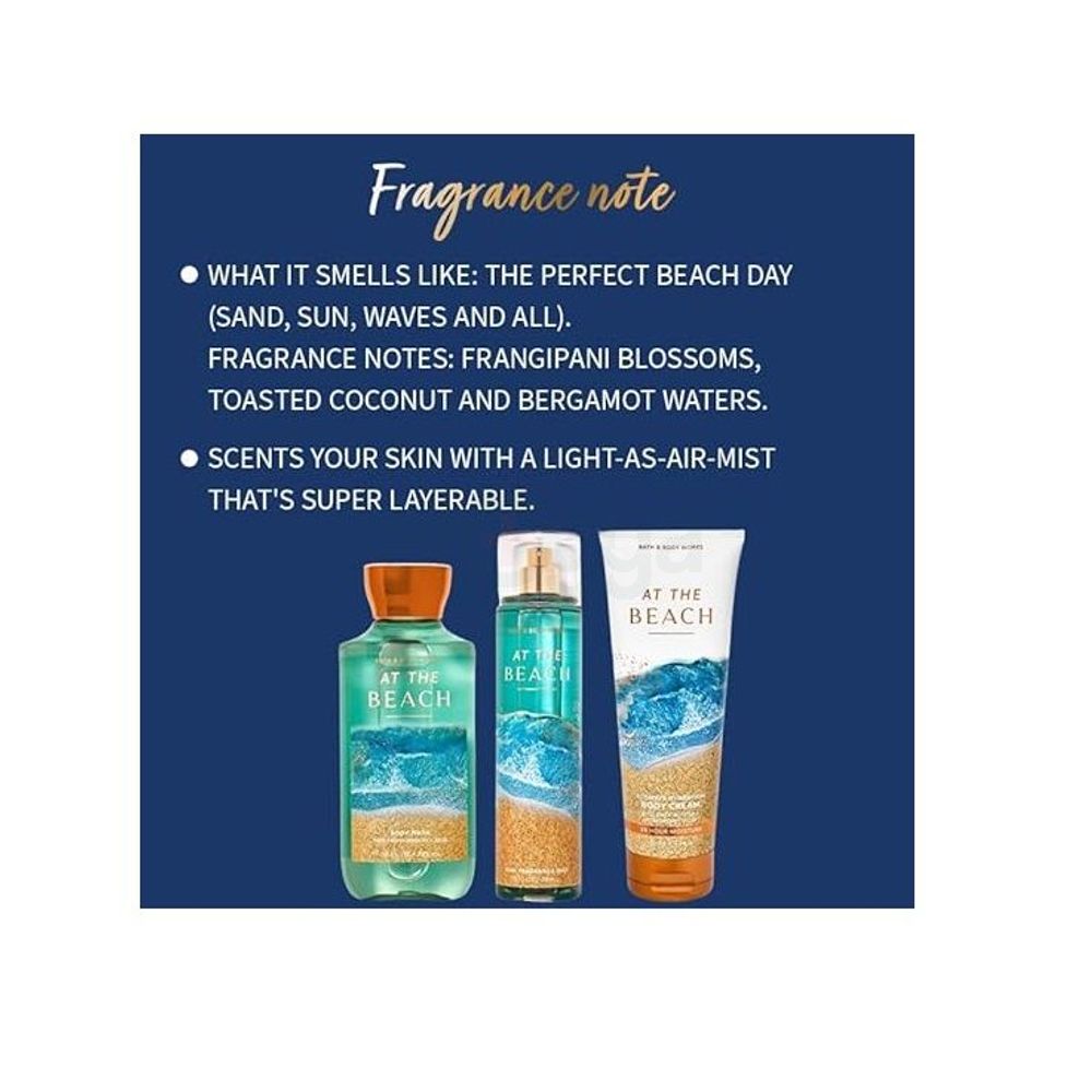 Bath and Body Works at the Beach Fine Fragrance Mist for Women  