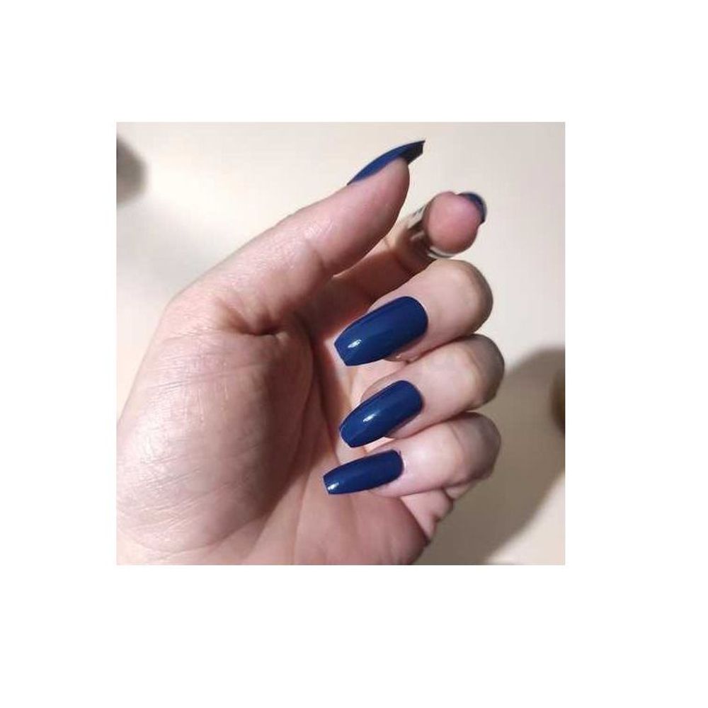 Technic False Nails Squareletto - Gloss Navy  