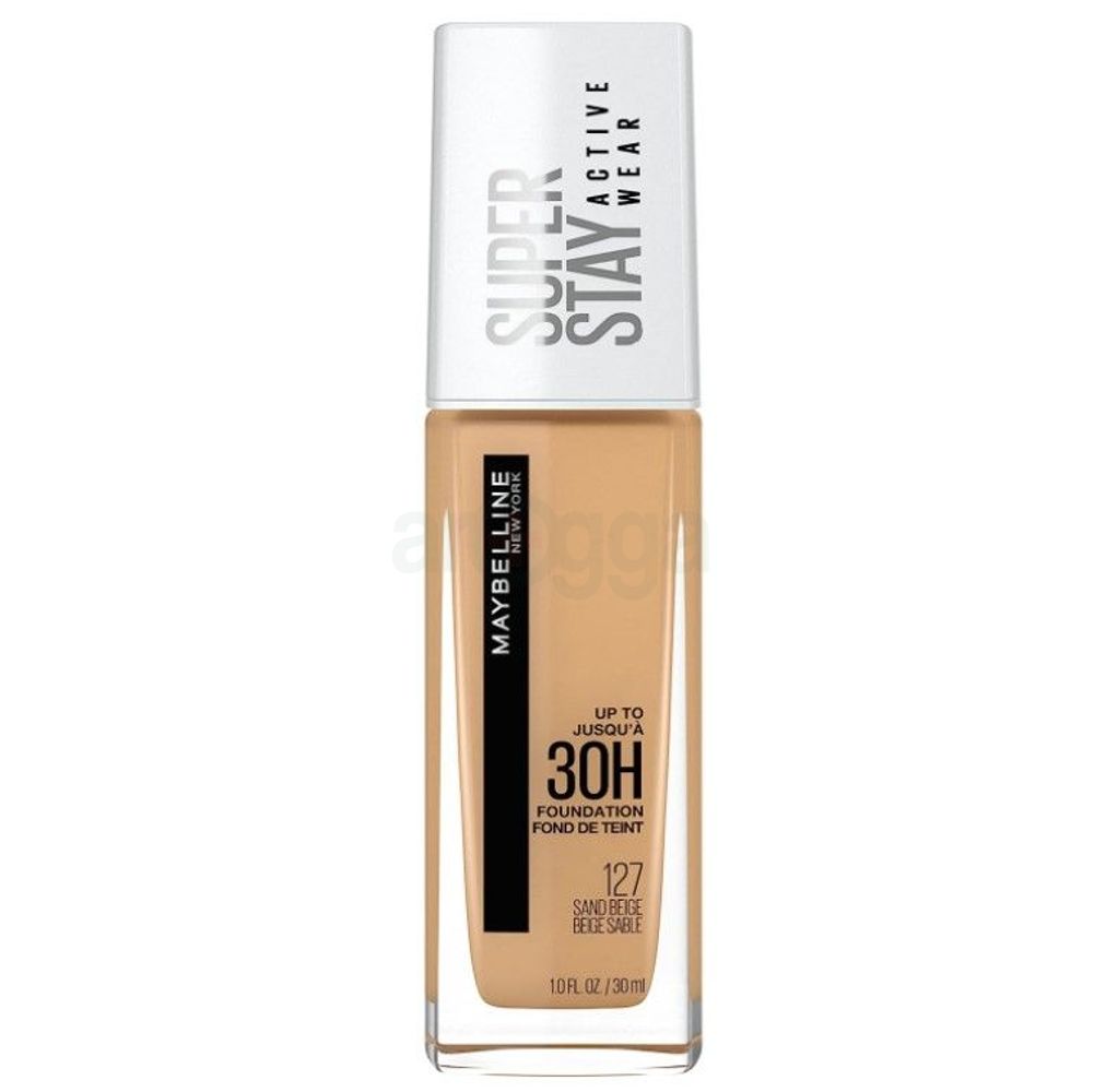 Maybelline Super Stay Active Wear 30h Full Coverage Foundation - 127 Sand Beige  
