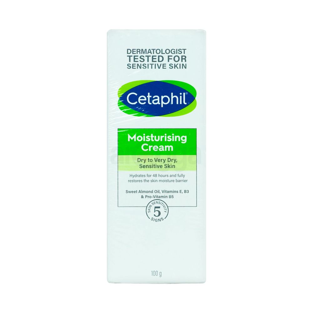 Cetaphil Moisturizing Cream for Dry To Very Dry Skin, Sensitive Skin 100g  