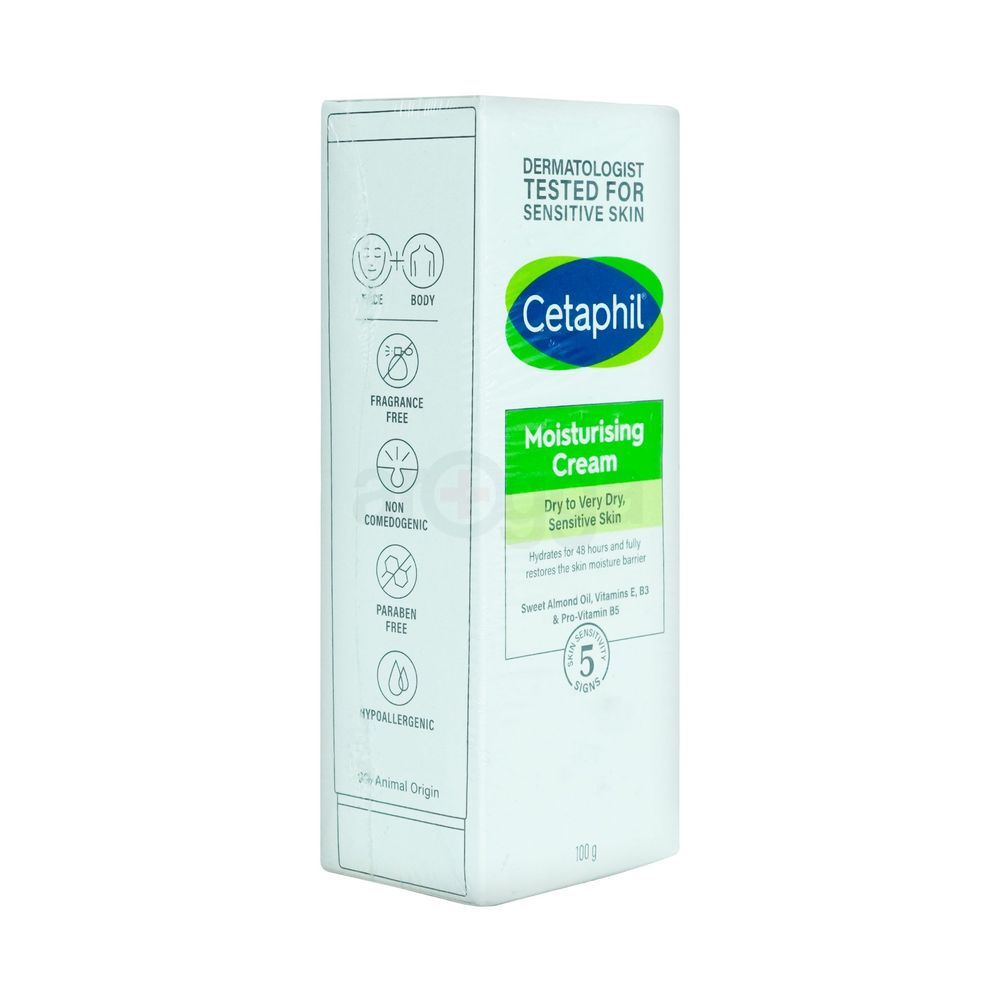 Cetaphil Moisturizing Cream for Dry To Very Dry Skin, Sensitive Skin 100g  