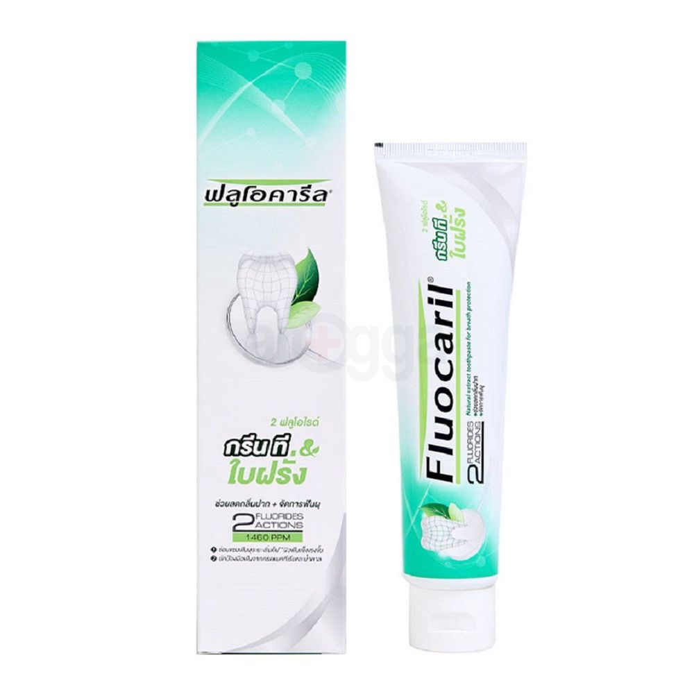 Fluocaril Toothpaste Green Tea Breath Expert  