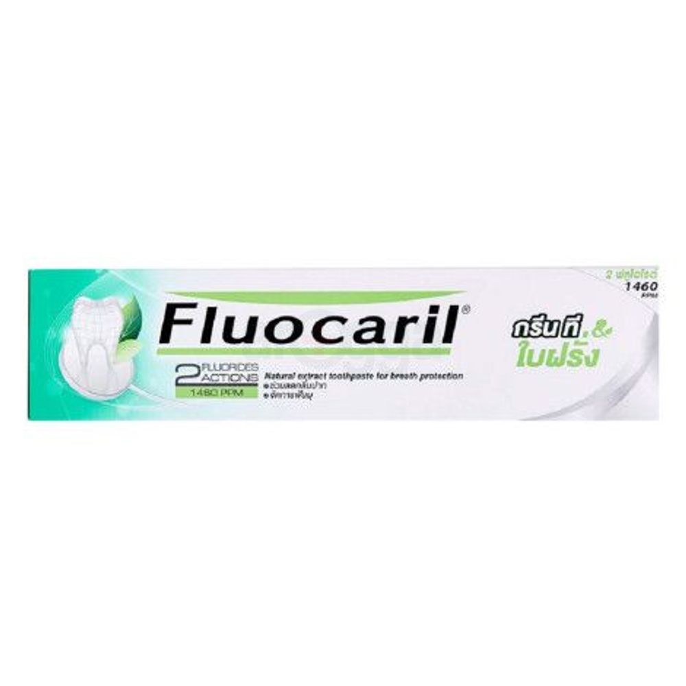 Fluocaril Toothpaste Green Tea Breath Expert  