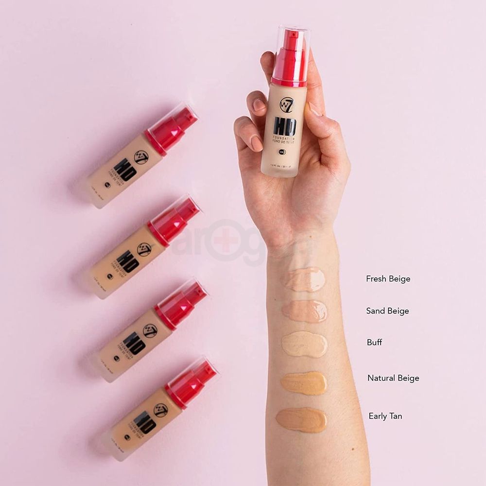 W7 HD Foundation - Buff  