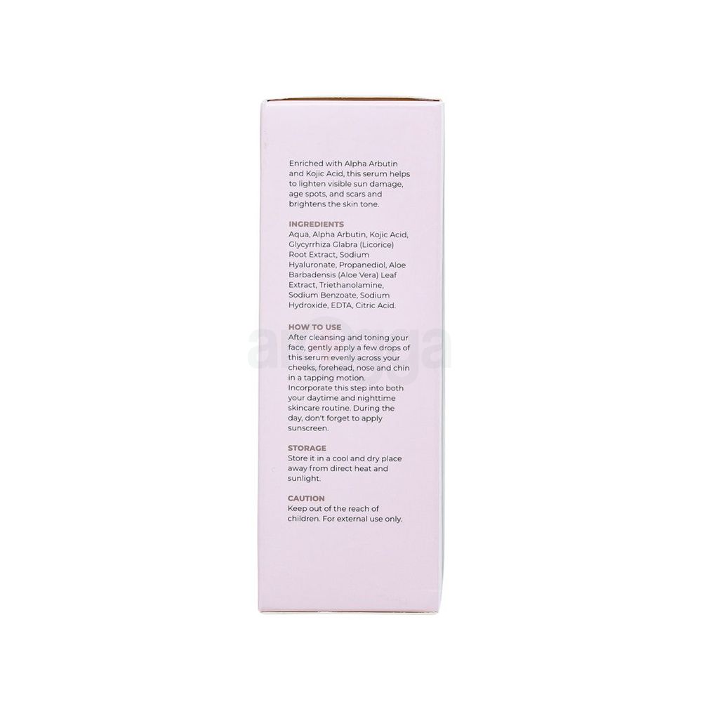 Lilac Brightening Serum with 2% Alpha Arbutin and 1% Kojic Acid 30ml  