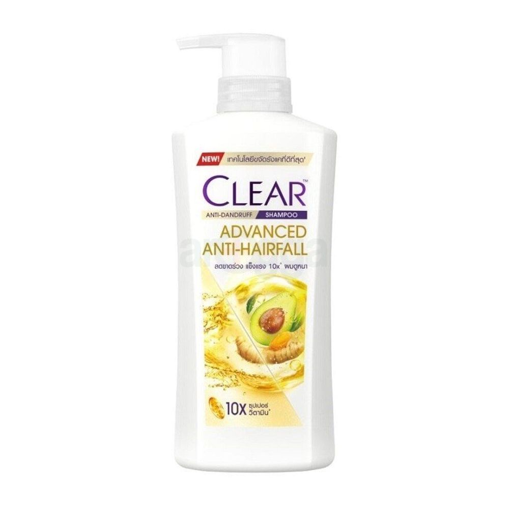 Clear Advanced Anti Hairfall Anti Dandruff Shampoo (Made in Thailand)  