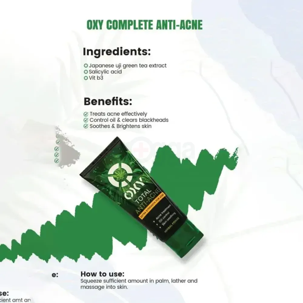 OXY Total Anti Acne Herbal Power Cleanser  