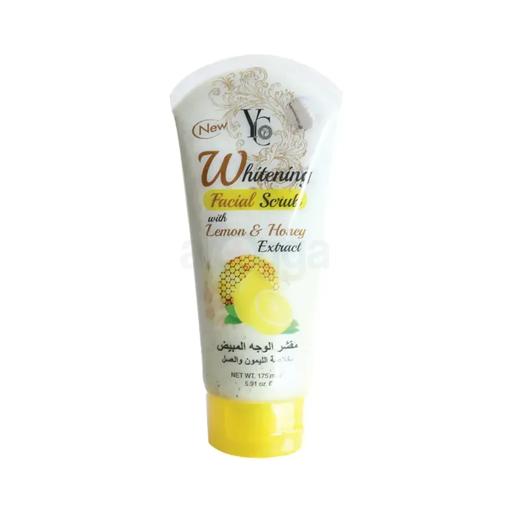 YC Whitening Facial Scrub With Lemon & Honey Extract  