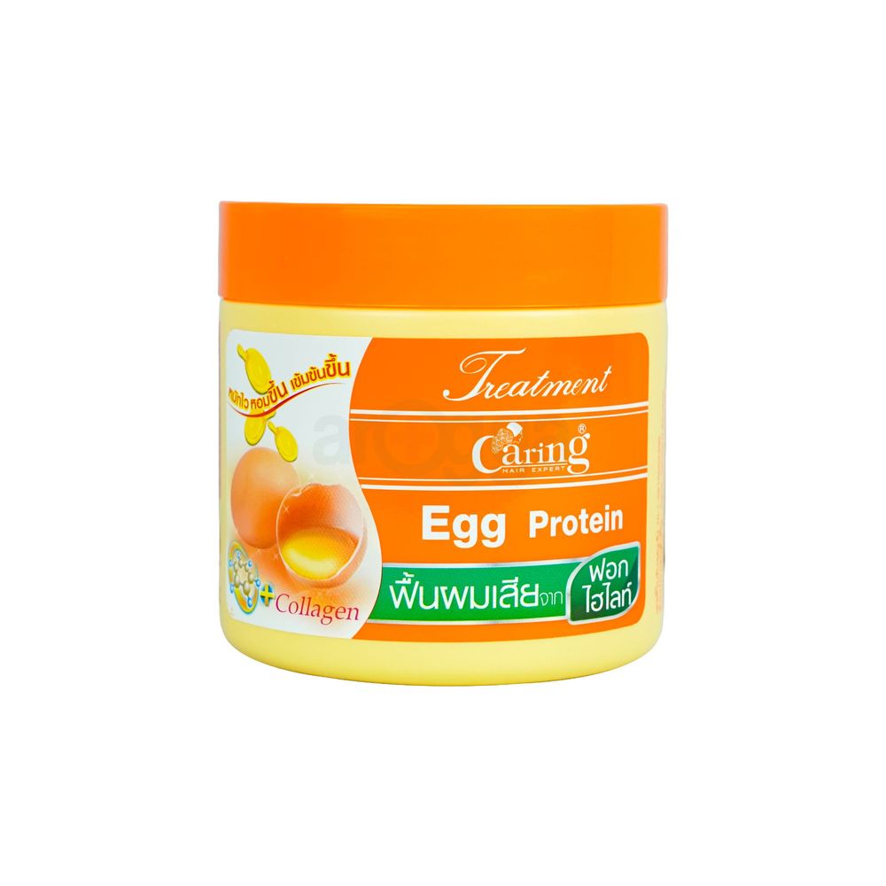Caring Egg Protein Hair Treatment for Dry & Damaged Hair  